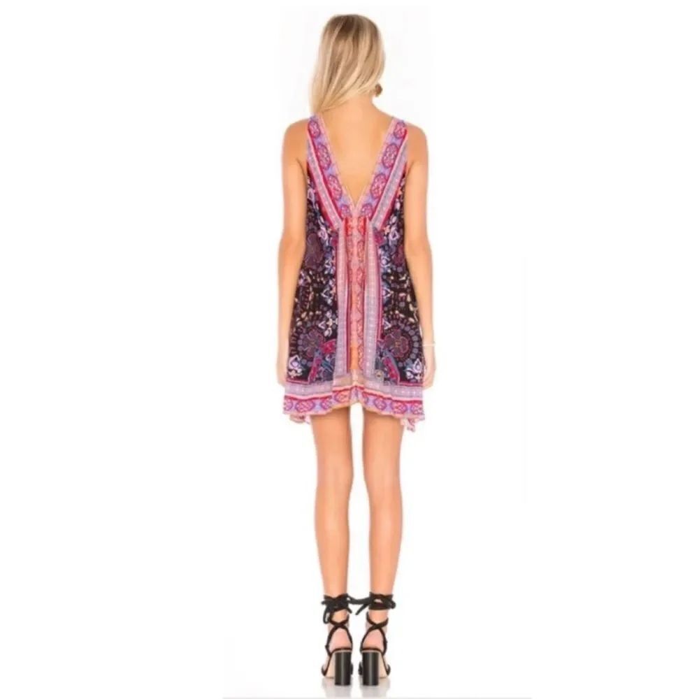 Free People Gypsy Trapeze Slip Dress in Purple - Picture 2 of 10